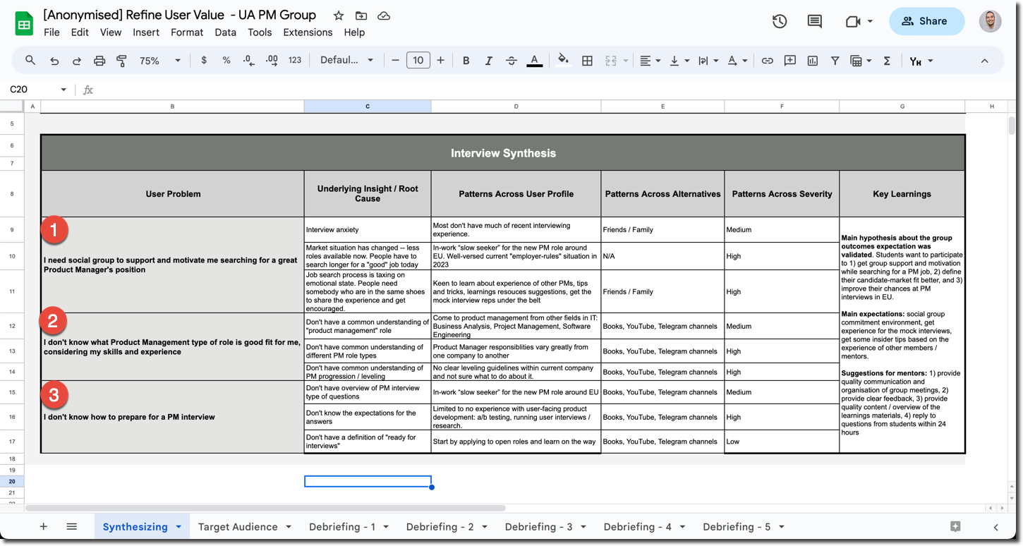 PM Interview study group - User Research